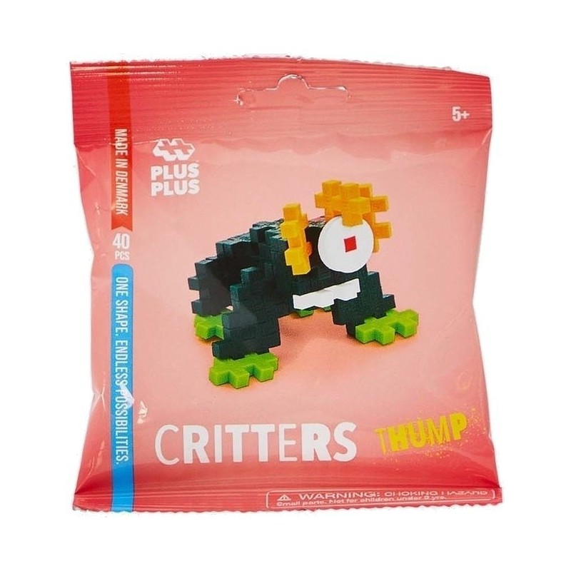 Plus-Plus - Zakje monsters Thump