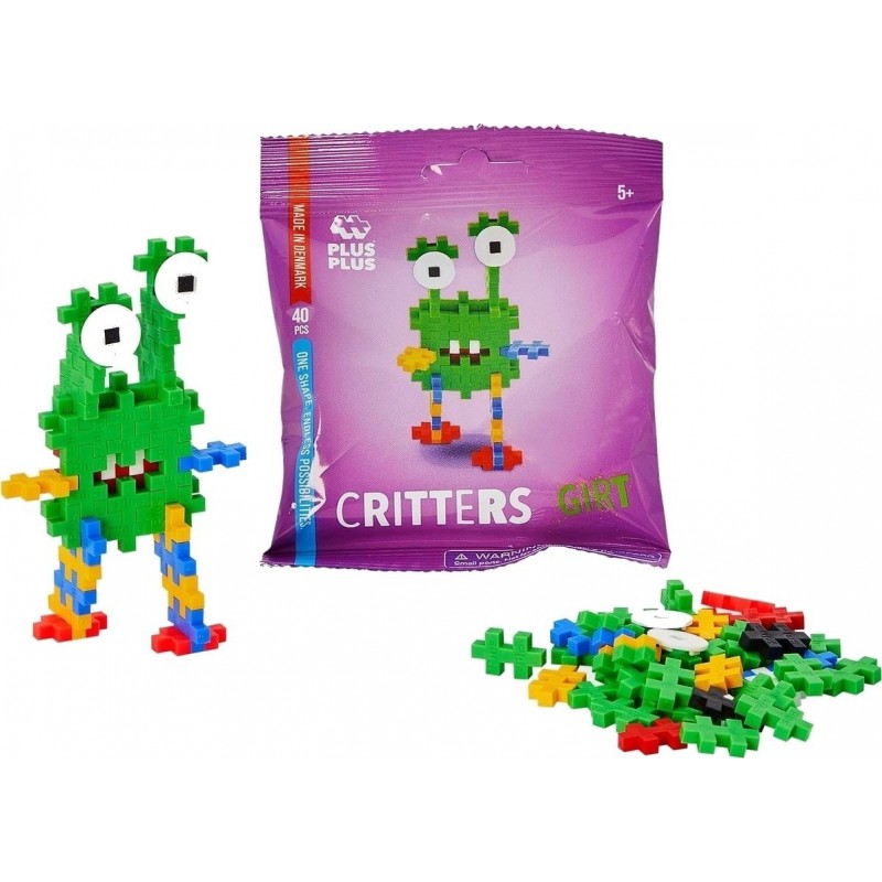 Plus-Plus - Zakje monsters Girt