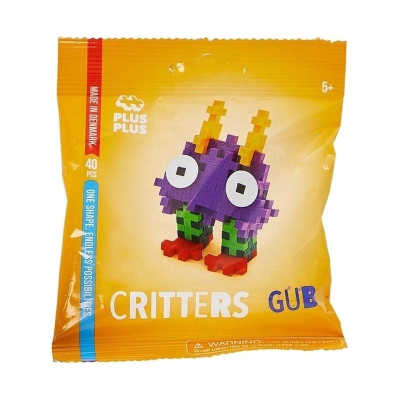 Plus-Plus - Zakje monsters Gub