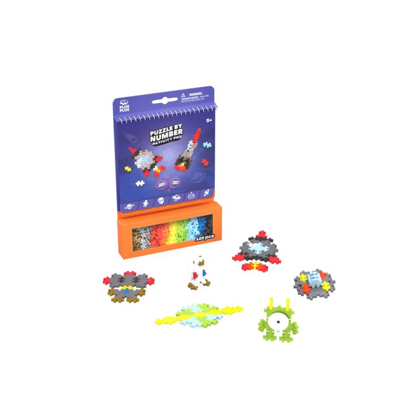 Plus-Plus - Activity pad Ruimte