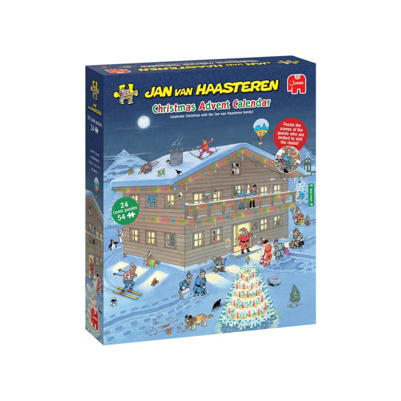Jan van Haasteren, Advent kalender 2025, 24 x 54 stukjes, Jumbo