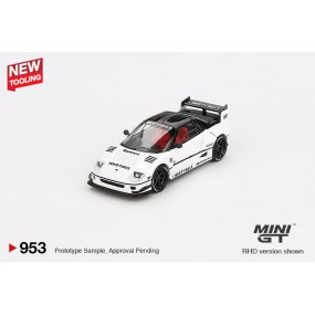 Mazda AZ-1 Liberty Walk LB40 (Wit) 1:64, Mini GT (953)