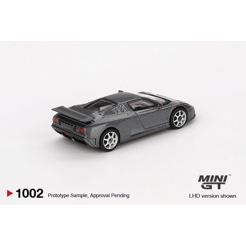 Bugatti EB110 (Super Sport Grigio Scuro) 1:64, Mini GT (1002)