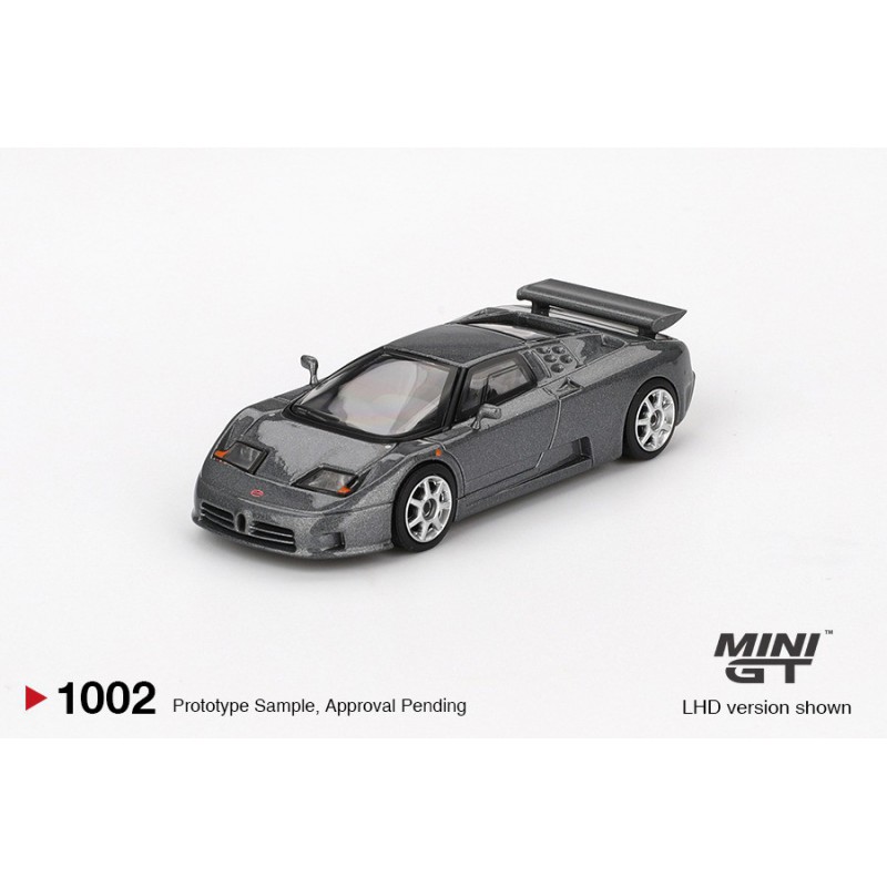 Bugatti EB110 (Super Sport Grigio Scuro) 1:64, Mini GT (1002)