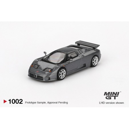 Bugatti EB110 (Super Sport Grigio Scuro) 1:64, Mini GT (1002)