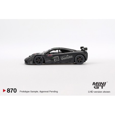 McLaren F1 GTR nr59 (1995 Le Mans 24Hr Winner Post-Race Weathered) 1:64, Mini GT (870)