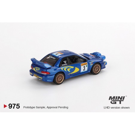 Subaru Impreza WRC98 (1998 Rally Monte-Carlo 3rd Place nr3) 1:64, Mini GT (975)