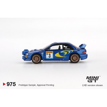 Subaru Impreza WRC98 (1998 Rally Monte-Carlo 3rd Place nr3) 1:64, Mini GT (975)