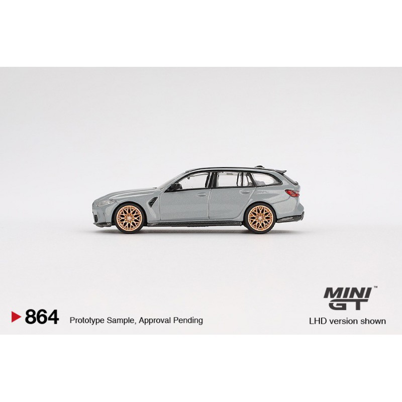 BMW M3 Competition (Touring Brooklyn Grey) 1:64, Mini GT (864)
