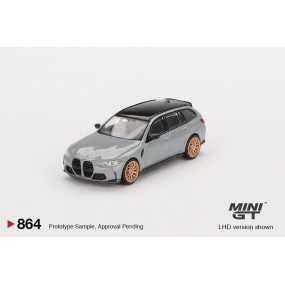 BMW M3 Competition (Touring Brooklyn Grey) 1:64, Mini GT (864)