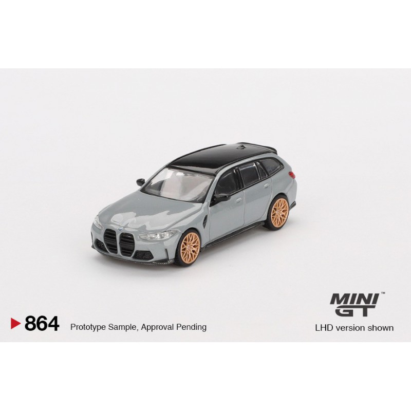 BMW M3 Competition (Touring Brooklyn Grey) 1:64, Mini GT (864)