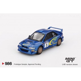 Subaru ImprezaWRC99 nr5 (1999 Rally Australia Winner) 1:64, Mini GT (1008)