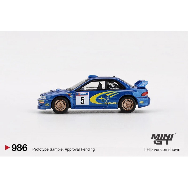 Subaru ImprezaWRC99 nr5 (1999 Rally Australia Winner) 1:64, Mini GT (1008)