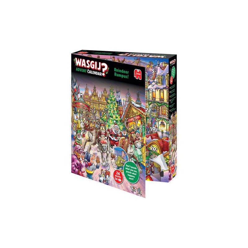 Wasgij Advent kalender 2025 24x54 stukjes Jumbo