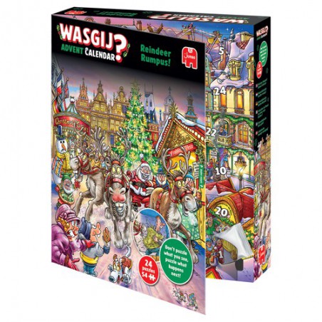 Wasgij Advent kalender 2025 24x54 stukjes Jumbo