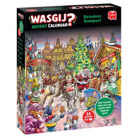 Wasgij Advent kalender 2025 24x54 stukjes Jumbo