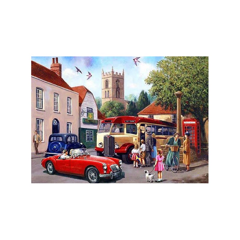 Touring the Town 500 stukjes, Gibsons puzzel