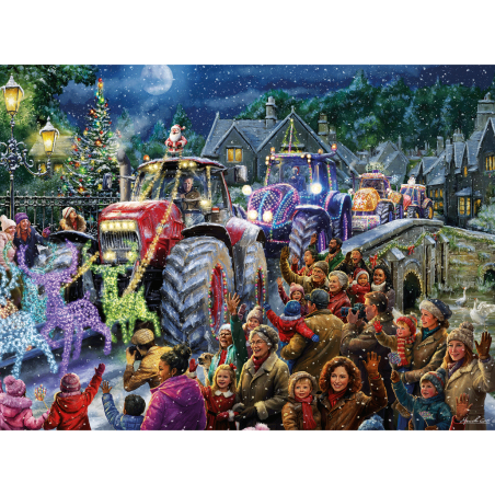 Farmer Christmas, 500XL stukjes, puzzel Gibsons Farmer Christmas, 500XL stukjes, puzzel Gibsons