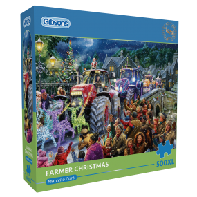 Farmer Christmas, 500XL stukjes, Gibsons