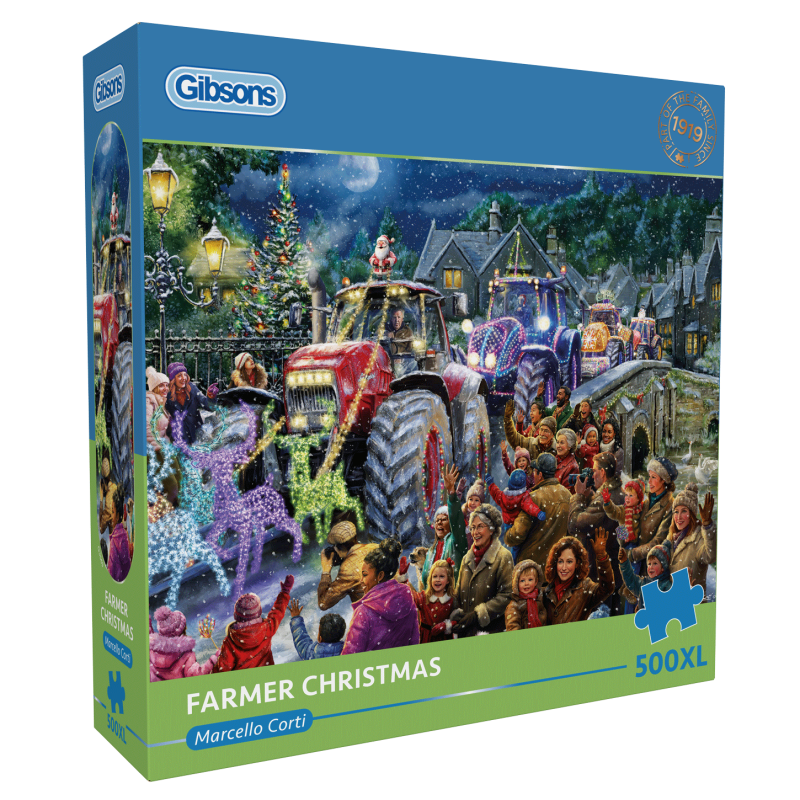 Farmer Christmas, 500XL stukjes, Gibsons