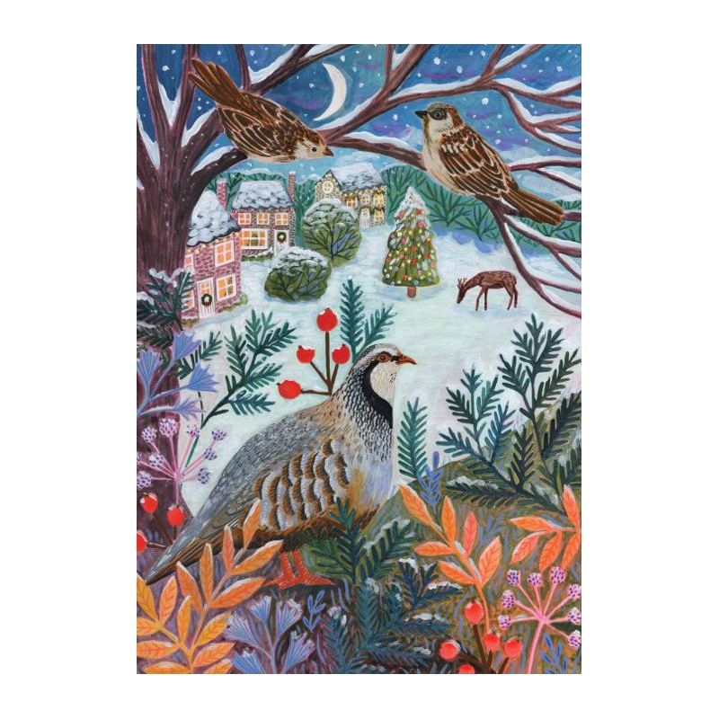 Frosty Fauna, 3x500 stukjes, Gibsons puzzel