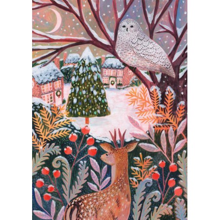 Frosty Fauna, 3x500 stukjes, Gibsons puzzel
