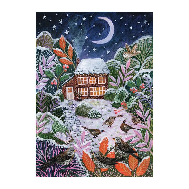 Frosty Fauna, 3x500 stukjes, Gibsons puzzel