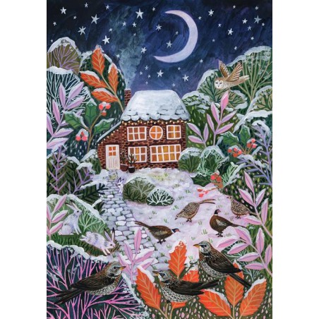 Frosty Fauna, 3x500 stukjes, Gibsons puzzel