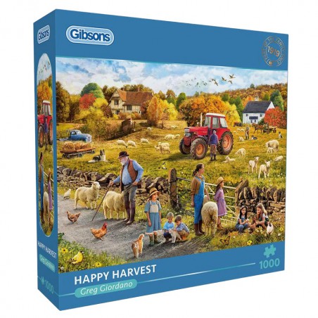 Happy Harvest, 1000 stukjes, Gibsons
