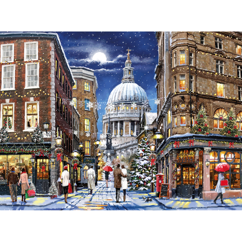 St Pauls at Christmas (1000) Gibsons puzzel