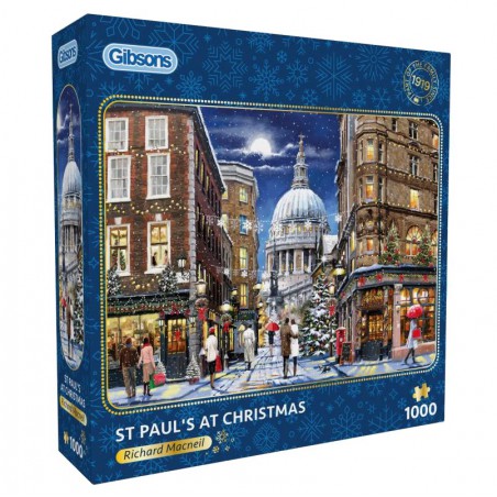 St Pauls at Christmas, 1000 stukjes, Gibsons