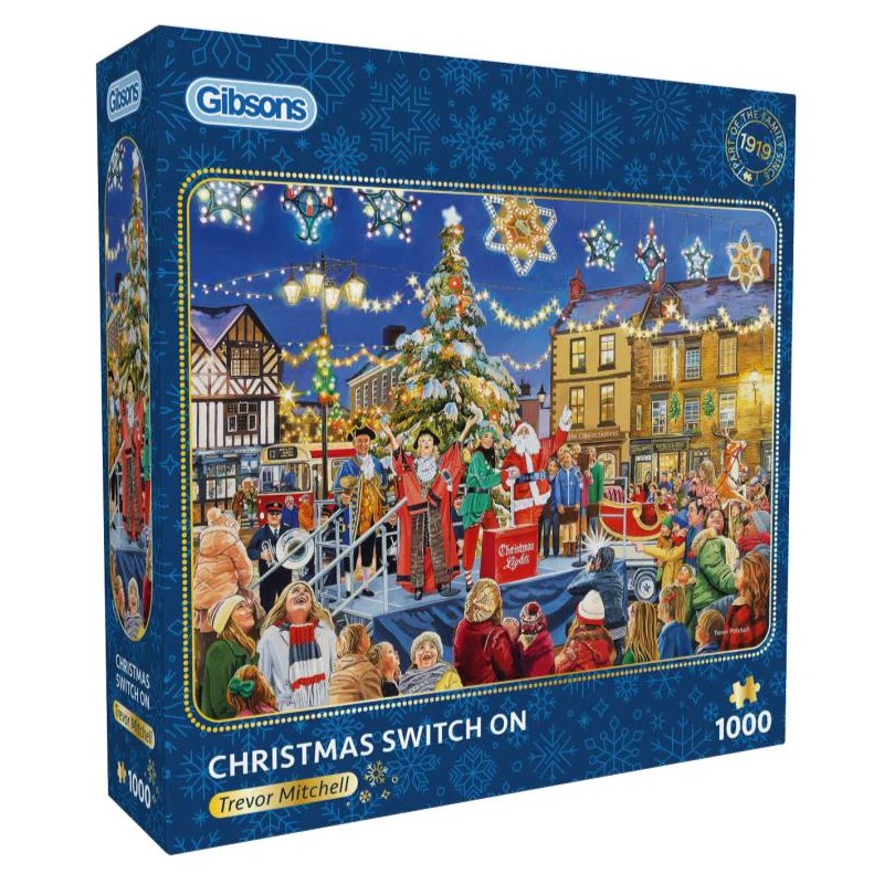 Christmas switch on, 1000 stukjes, Gibsons