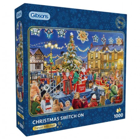 Christmas switch on, 1000 stukjes, Gibsons