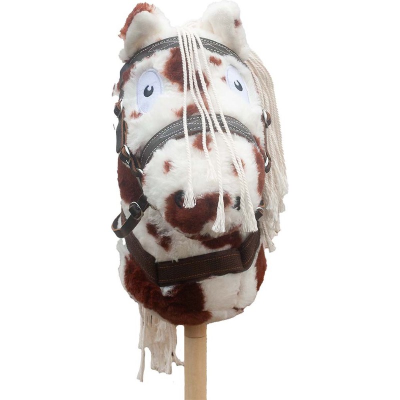 Crafty Ponies - Stokpaard, bruinbont