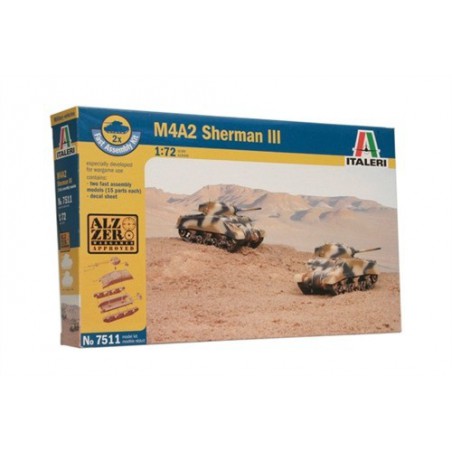 M4A2 Sherman III 1:72, Italeri