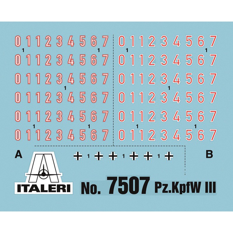 Pz.Kpfw. III Ausf. J 1:72, Italeri