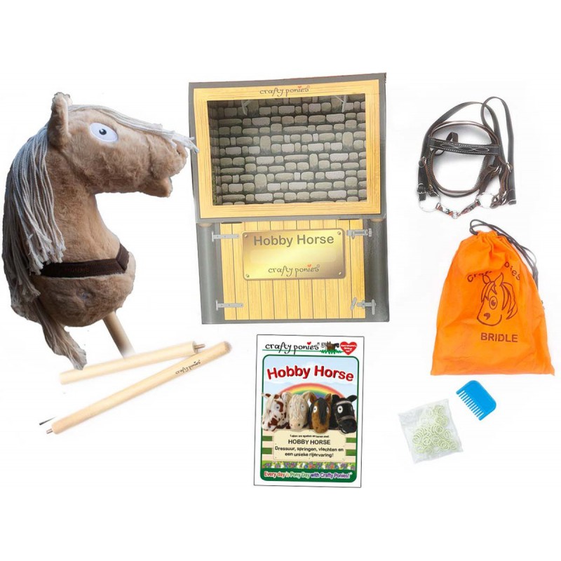 Crafty Ponies - Stokpaard, palomino