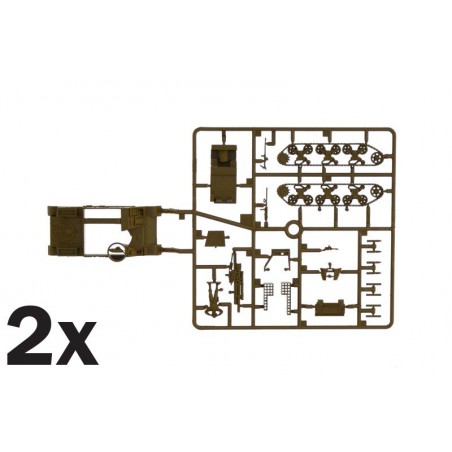 M7 Priest / Kangaroo 1:72, Italeri