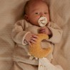Gebreid vestje overslag, soft beige melee - Little Goose, Little Dutch Gebreid vestje overslag, soft beige melee - Little Goose, Little Dutch