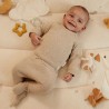 Gebreid vestje overslag, soft beige melee - Little Goose, Little Dutch Gebreid vestje overslag, soft beige melee - Little Goose, Little Dutch