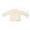 Gebreid vestje overslag, off white - Little Goose, Little Dutch Gebreid vestje overslag, off white - Little Goose, Little Dutch