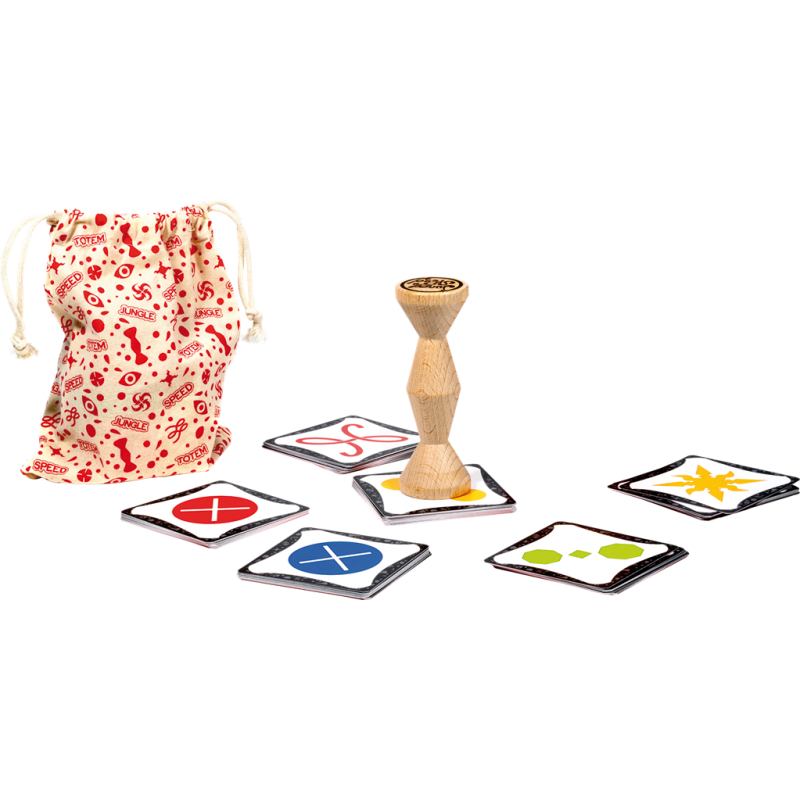 Jungle speed- Partyspel, Asmodee Zygomatic het spel met de totem