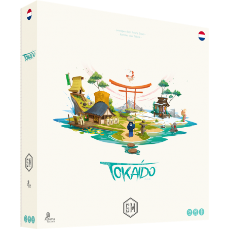 Tokaido Editie NL - Bordspel, Asmodee Tokaido Editie NL - Bordspel, Asmodee