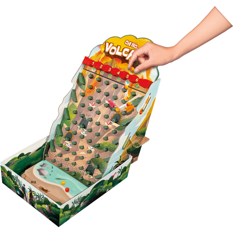 Oh no Volcano! - Bordspel Asmodee spel van het jaar 2025