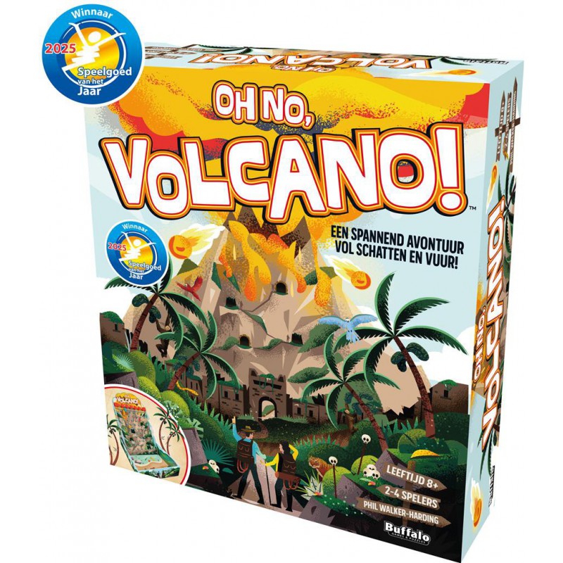 Oh no Volcano! - Bordspel