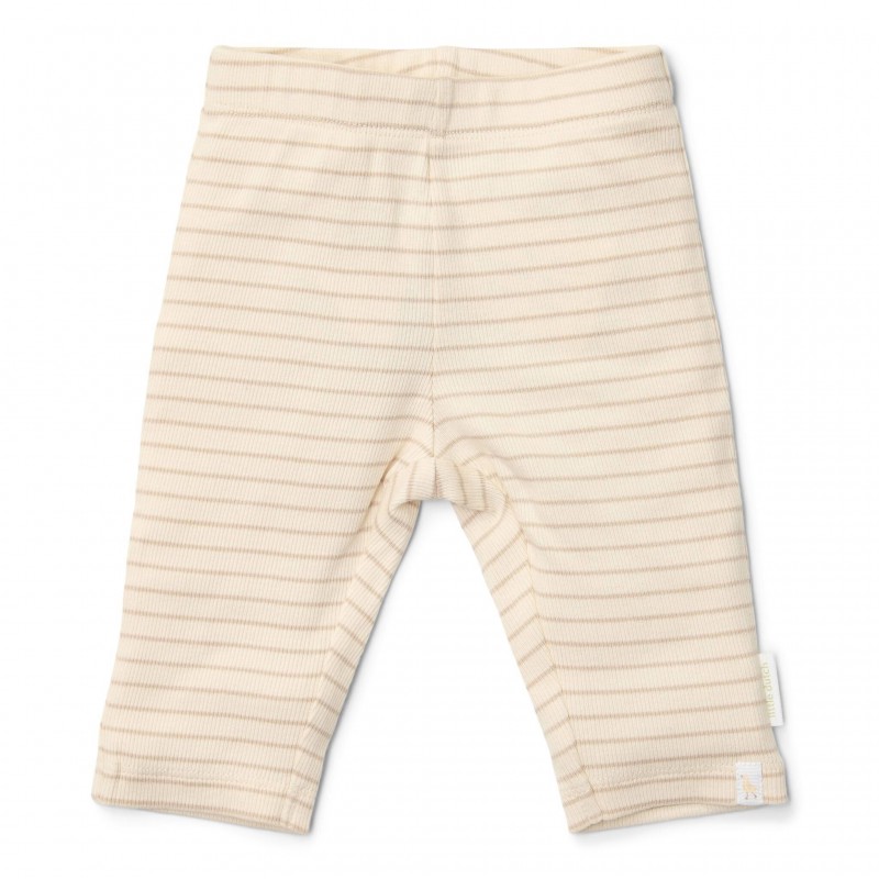 Legging, soft beige stripe -  Little Goose, Little Dutch