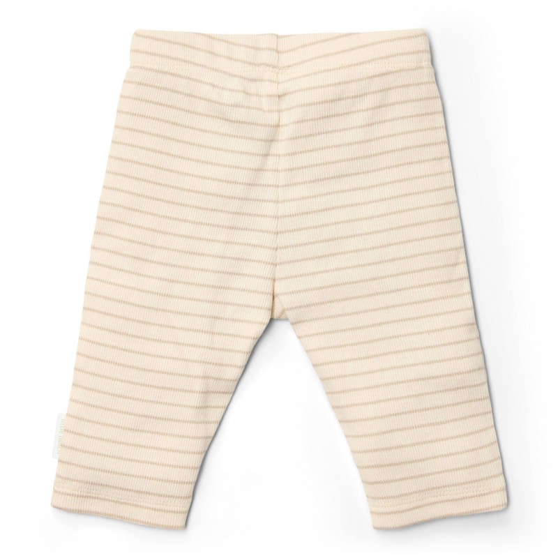 Legging, soft beige stripe -  Little Goose, Little Dutch