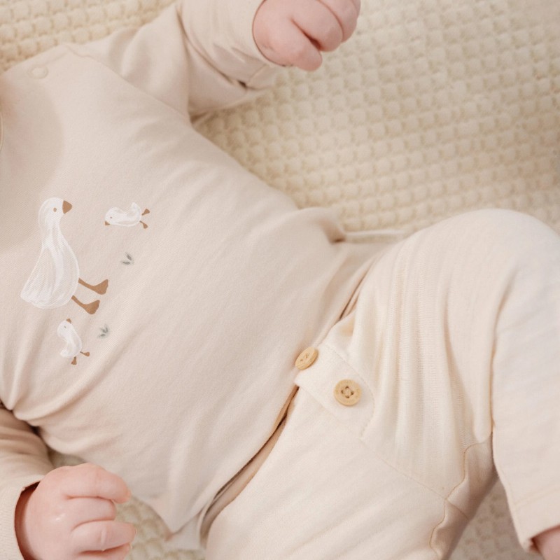 Broek, creme -  Little Goose, Little Dutch