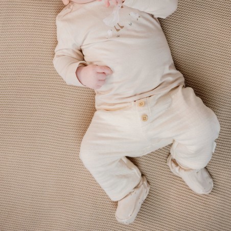 Broek, creme -  Little Goose, Little Dutch