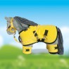Crafty Ponies - Fleecedeken set, geel Crafty Ponies - Fleecedeken set, geel